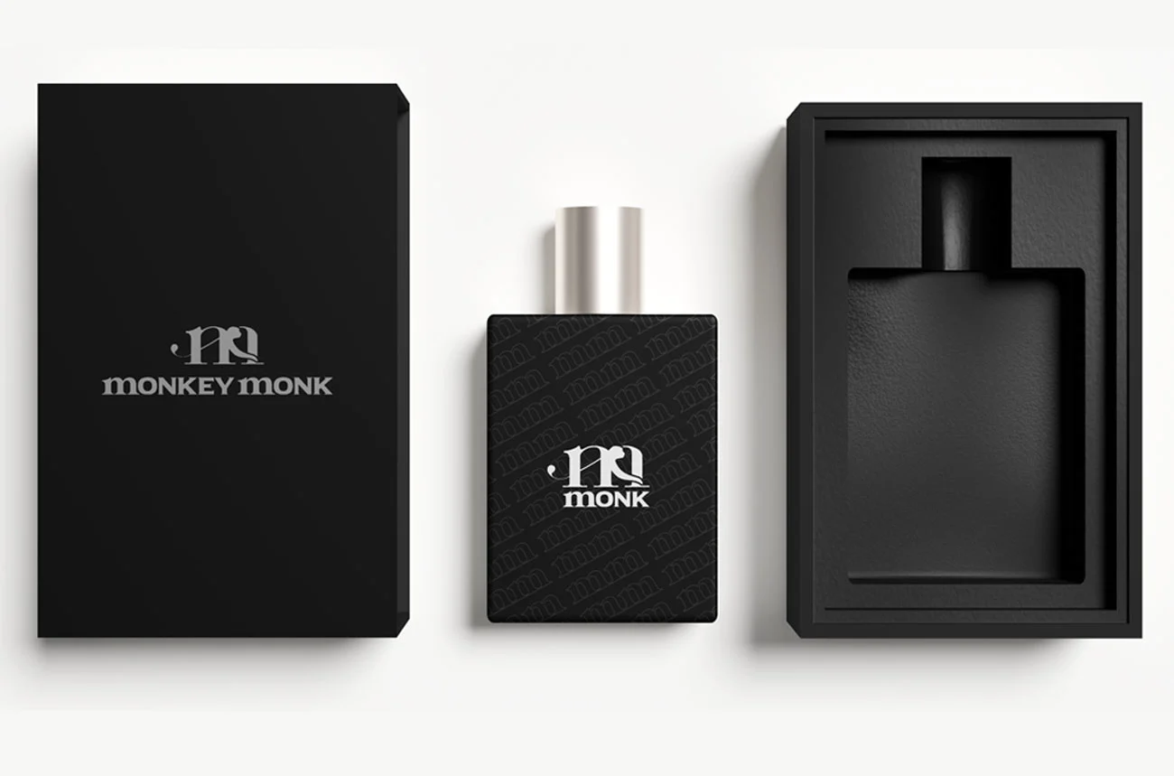 DesignDeus built Monkey Monk from scratch—branding, packaging, and online presence for this bold new fashion label.