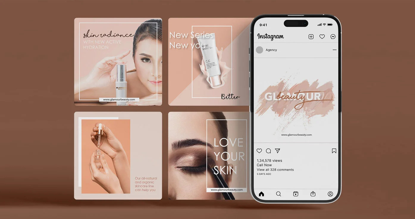 Explore our creative social media post designs crafted for brands to boost engagement on Instagram, Facebook, and more.