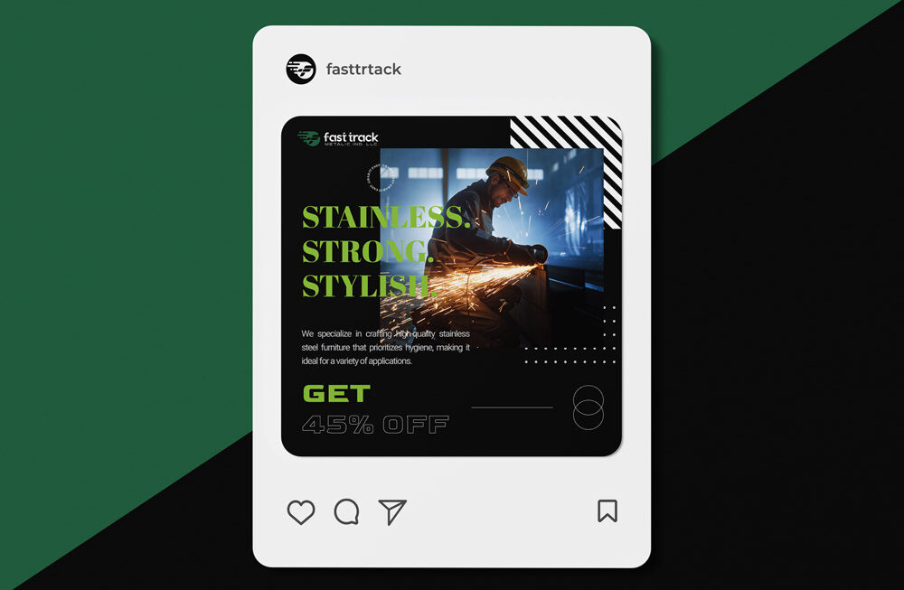 Explore our creative social media post designs crafted for brands to boost engagement on Instagram, Facebook, and more.